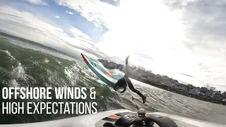 winging waves in offshore winds… should be great, right??