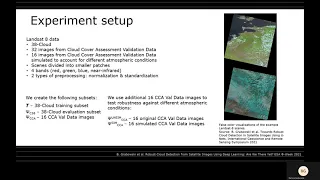 ID 206 Robust Cloud Detection from Satellite Images Using Deep Learning