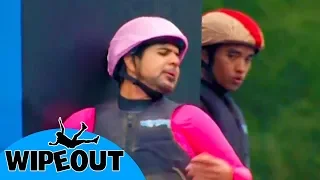 Is it too late to quit? 🤣| Total Wipeout 🇺🇸| Clip