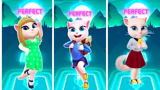 My Talking Angela 2 Tiles Hop song gaming, Coffin dance song