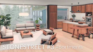 The Sims 4  Stonestreet #3 Apartment Renovation  ✨  Speed Build