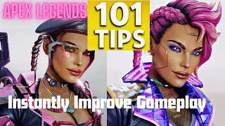 " 100 Apex Legends Tips and Tricks- Secret SETTINGS REVEALED- INSTANTLY IMPROVE "  PS5/PS4/XBOX