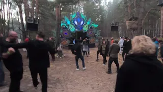 Walk in the woods during ATRIOHM doing his magic