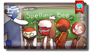 || Just a Normal Day At CSU : Spelling Bee ( Country/State Humans ) Animatic