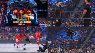 Roman Reigns family Celebration | Finn Balor attack on Roman Reigns | wwe smackdown highlights 08/27