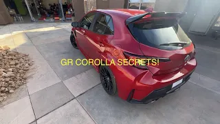 GR Corolla SECRETS!