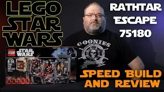 Lego Star Wars Rathtar Escape 75180 Speed Build and Review