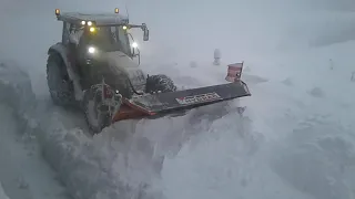 Steyr mit schneepflug 2017/18