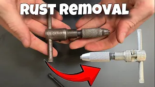 Restoring a Ratcheting Tap Handle (Rust Removal) BFS Ep. 4
