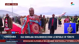 His Majesty King Mswati lll has left the country for Turkey to attend the Diplomatic Forum.