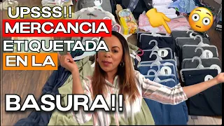 Upss😳 TIRARON  Mercancia ETIQUETADA No Lo Van A CREER!!😱😲/Noemy B La Salvadoreña- Dumpster Diving🇺🇸