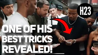 David Blaine Predicts Card Trick for Jamie Foxx REVEALED! | Best Card Trick