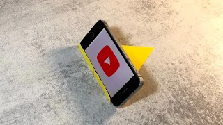 Как сделать подставку для телефона любой модели из бумаги. how to make a phone stand.Origami DIY.