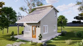 4x8 Meters Only - Gorgeous 1-Bedroom Loft-Type Tiny House | Exploring Tiny House