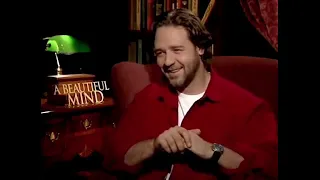 a beautiful mind : russell crowe  interview on kgun tv