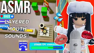 Roblox ASMR ~ 30 minutes of INTENSE layered MOUTH SOUNDS Part 2 👄💗 (NO TALKING)