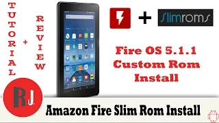 Amazon Fire 5th gen 7in Slim Rom install on Fire OS 5 1 1 with FlashFire App