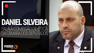 Daniel Silveira fala à Comissão de Ética da Câmara