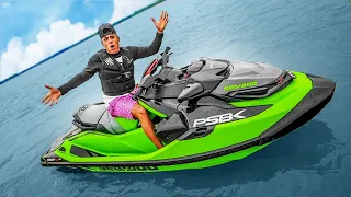 ME IMPRESSIONEI COM O JET SKI MAIS RÁPIDO DO MUNDO!