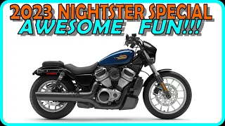 2023 Harley Davidson Nightster Special Test Ride (it's AWESOME!)