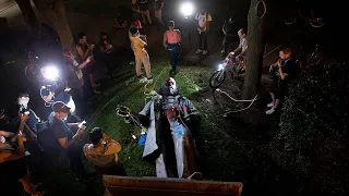 Statue of Confederate general Albert Pike toppled in Washington DC | George Floyd protests