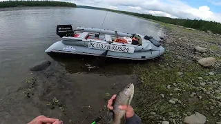 Рыбалка на р. Северная.Часть вторая.Fishing on the Severnaya River. Part Two