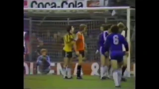 Dinamo Tbilisi annulled goals in CWC 1/2 Final match against Feyenoord Rotterdam. 1981