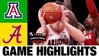 #4 Arizona vs Alabama Highlights | NCAA Men's Basketball | 2023 College Basketball