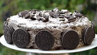 OREO TORTE | meine GEBURTSTAGSTORTE | mit SAHNE-CREME und MARSHMALLOW-CREME  | #Kalorienbombe