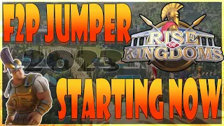 F2P Jumper in 2023 Starting Now - Rise of Kingdoms