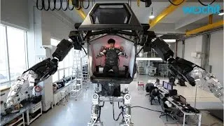 One Giant Step For Robot Suit With Man Inside