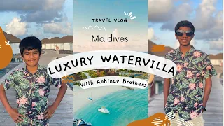 [4K] வேற லெவல் ! MALDIVES 5 Star Luxury Resort | SUN SIYAM OLHUVELI |Grand Water Villa Tour! Tamil