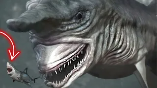 ATÉ O MEGALODON TEM MEDO DESSAS CRIATURAS MAIS ASSUSTADORAS DO PLANETA - DOCUMENTÁRIO DUBLADO