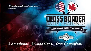 "Cross-Border Darts Challenge" CDC USA v Canada Championship NIGHT TWO