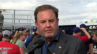 Texas Motors Speedway President Eddie Gossage on the O'Reilly Auto Parts 500 at Texas Motor Speedway