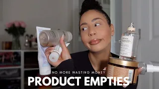 PRODUCT EMPTIES 2024 *no more product hording*