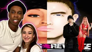 FIRST TIME HEARING Nicki Minaj - Roman’s Revenge (feat. Eminem) REACTION | MUST WATCH REACTION!! 😂