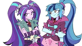 [MLP]— «Welcome To The Show» —  [  Aria Blaze & Sonata Dusk Only  ]