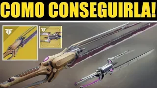 Destiny 2: COMO CONSEGUIR LA ESPADA EXOTICA! "LINEA MUNDIAL CERO"