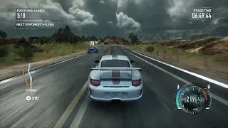 Curvy racing challenge in need for speed the run