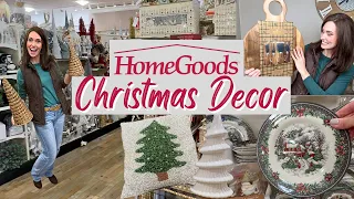 MUST SEE HOMEGOODS CHRISTMAS DECOR FINDS | CHRISTMAS SHOP WITH ME + HAUL | CHRISTMAS 2023 DECORATING