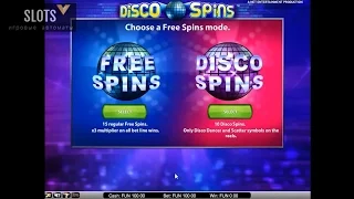 Бонус игра с игровым аппаратом Disco Spins (Дискотека)