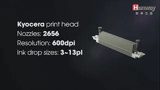 Hanway × Kyocera Printhead--A Powerful Combination