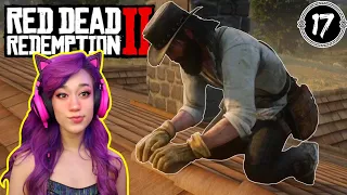 House building & visiting Arthur (+ other friends) - Red Dead Redemption 2 Part 17 - Tofu Plays
