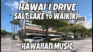 Driving Hawaii Virtual Tour | Salt Lake to Waikiki | Things to do in Honolulu Hawaii May 22, 2024