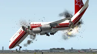 Boeing 747 Got In Trouble When Pilots Lost Control | X-Plane 11