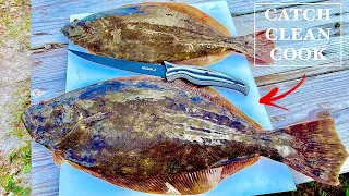 **SOUTHERN FLOUNDER!** Catch, Clean, and Cook ~DELICIOUS Recipe~