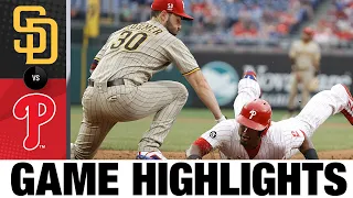 Padres vs. Phillies Game Highlights (7/2/21) | MLB Highlights