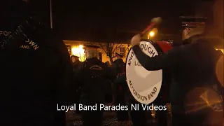 Knockloughrim Accrdion Band (1) @ Anti-Protocol Parade Markethill 2022