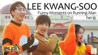 LEE KWANG-SOO Funny Moments on Running Man - Part 05